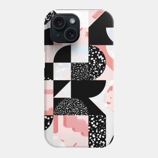 Surreal Geometry I. / Shapes and Texture Phone Case