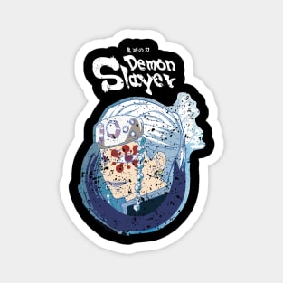 DEMON SLAYER: SOUND PILLAR TENGEN UZUI (GRUNGE STYLE) Magnet