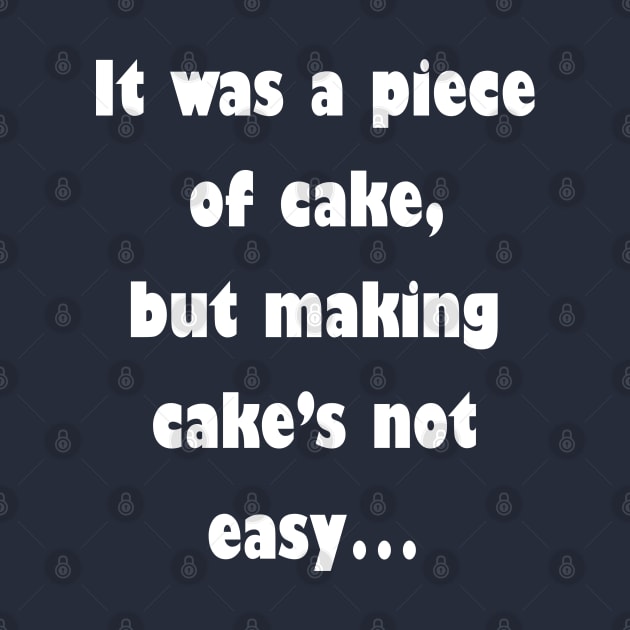 Barenaked Ladies - Piece Of Cake (light text) by lyricalshirts