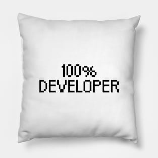 100% Developer Pillow