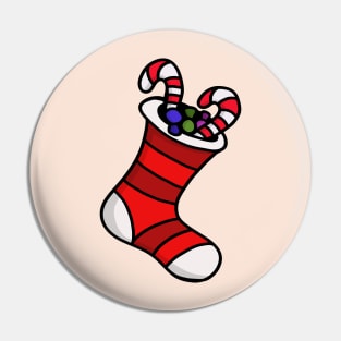 Christmas stocking Pin