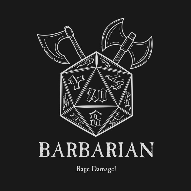 Barbarian Rage Damage by SimonBreeze