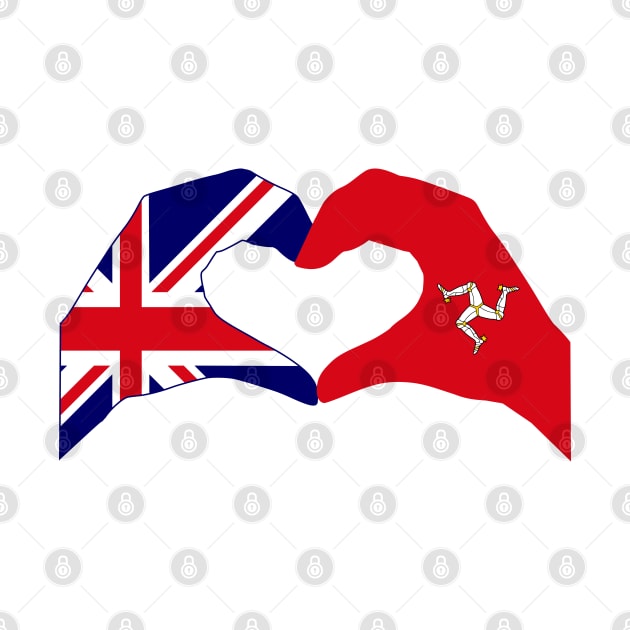 We Heart UK & Isle of Man Patriot Flag Series by Village Values