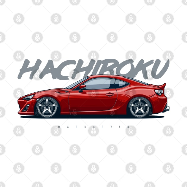 Hachiroku GT86 by Markaryan