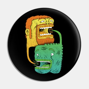 Speaking of Strange Creatures Pin