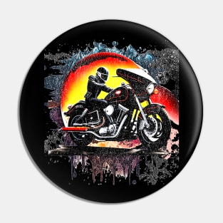 Let's Live, Vintage Motorcycle ,American customs,Funny Biker Motorcycle Helmet Motorbike Racing Motorcyclist Rally Racing Lover Gifts  Pin