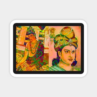 Chandragupta Maurya and Ashoka Maurya Magnet