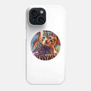 Affectionate floppy cat Phone Case