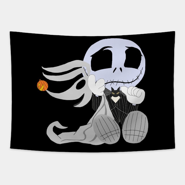 baby jack and his zero blankie Tapestry by Moonsong