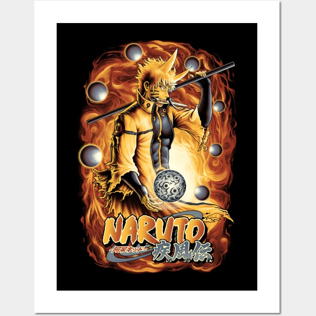 Kurama Naruto Anime Poster