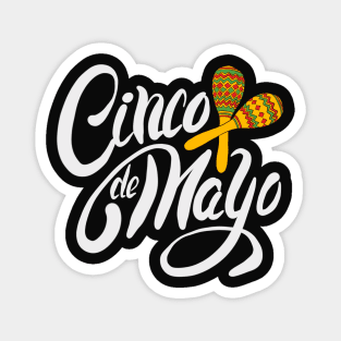 Cinco de Mayo maracas Magnet