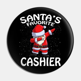 Santas Favorite Cashier Christmas Pin