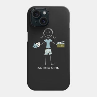 Funny Women Actress Design Phone Case