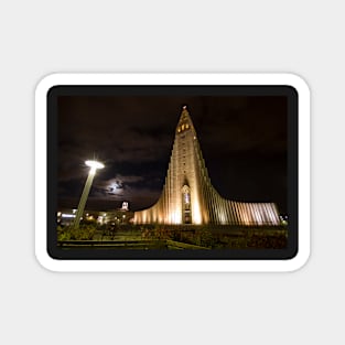 Iceland - Hallgrimskirkja Church Magnet