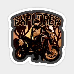 Explorer - Desert Ride Magnet