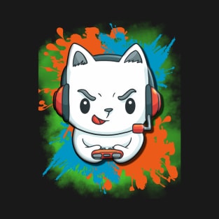 gaming cat T-Shirt