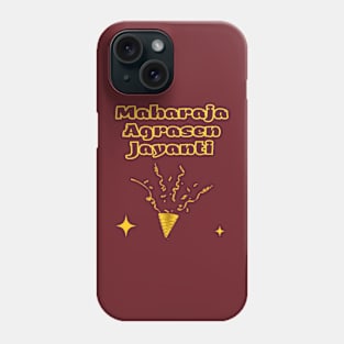 Indian Festivals - Maharaja Agrasen Jayanti Phone Case