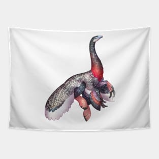 Cozy Therizinosaurus Tapestry