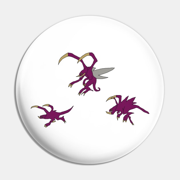 Zergling Pin by sprinklings