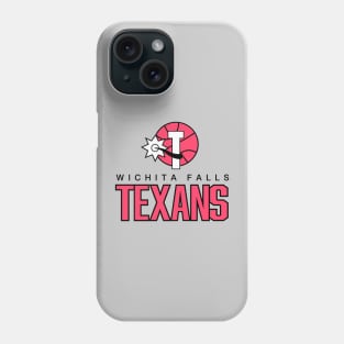 Defunct Wichita Falls Texans Basketball 1988 Phone Case