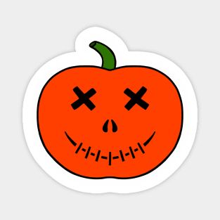 SEE No Evil Funny Halloween Pumpkin Magnet