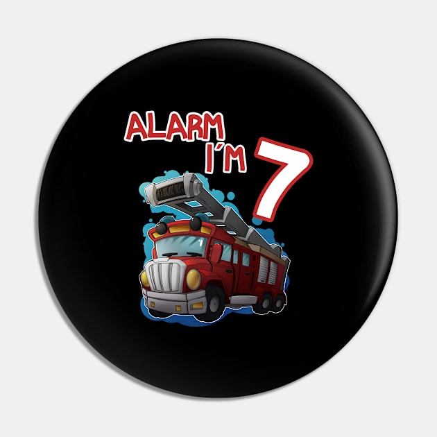 Alarm I´m 7 design for boy or girl Pin by Schimmi