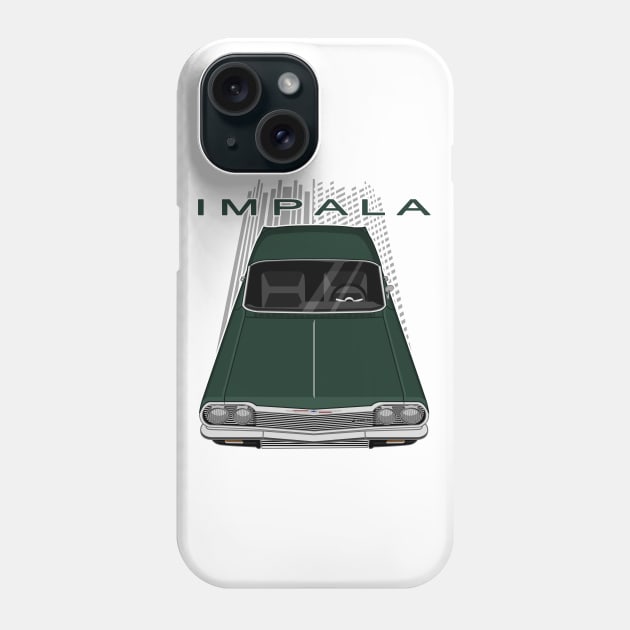 Chevrolet Impala SS 1964 - bahama green Phone Case by V8social