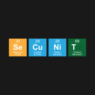 Murderbot Diaries SecUnit Periodic Table Elements T-Shirt