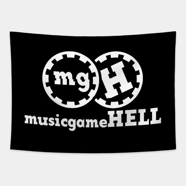 Music Game Hell 2DX Tapestry by NicDroid