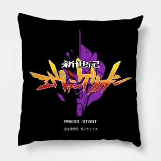 Neon Pixels Pillow