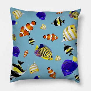 Tropical fish Pillow