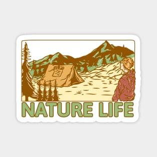 Nature Life - Mountain Edition Magnet