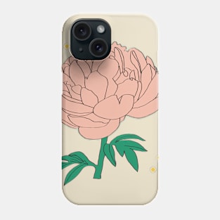 Peony Flowers Phone Case