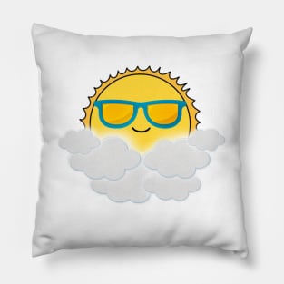 Smiley Sun Pillow