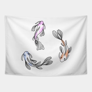 koi fish Tapestry