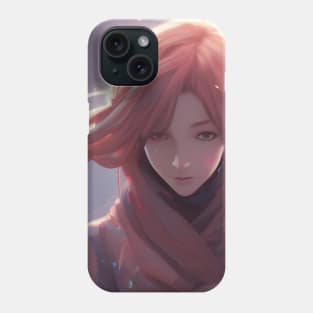 Beaux Animes Art Japanese Girl Illustration Design Phone Case