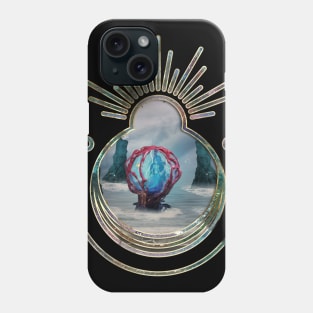 In the coocon on the beach Phone Case