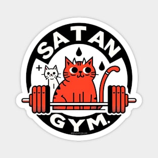 Satan Gym Magnet