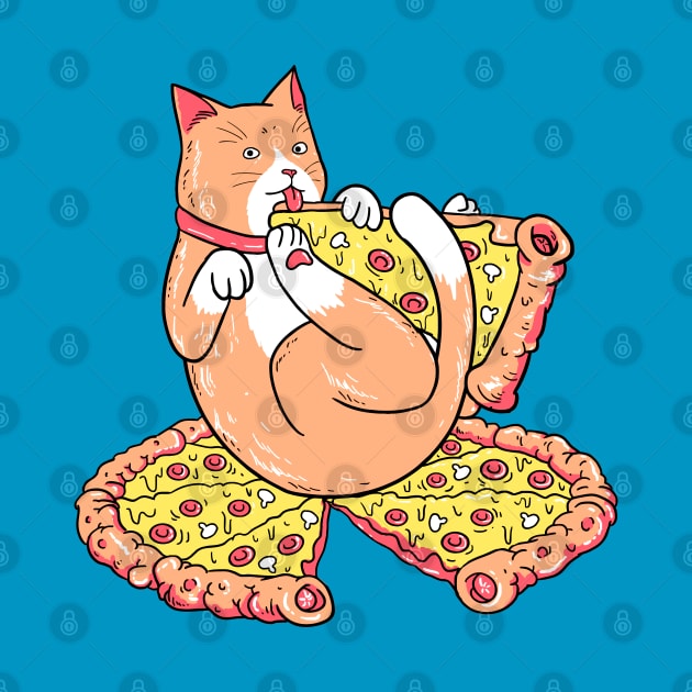 Pizza Cat by machmigo