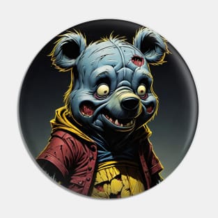 Zombie Winnie the Pooh 4 Pin