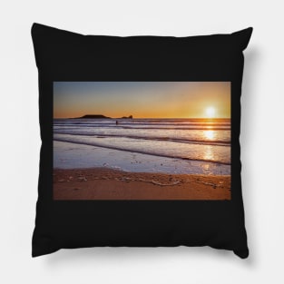 Worms Head, Rhossili Bay Pillow