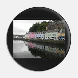 Colourful Portree Houses, Isle Of Skye, Scotland Pin