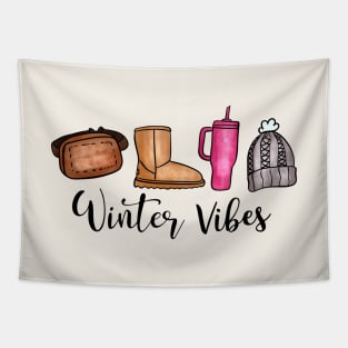 Winter Vibes Tapestry