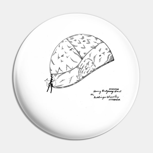 Water polo cap vintage patent drawing Pin by skstring