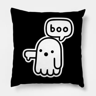 Ghost Of Disapproval Pillow