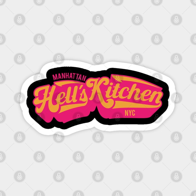 New York Hell´s Kitchen  - Hell´s Kitchen  - Hell´s Kitchen  Manhattan Magnet by Boogosh