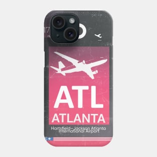 ATL Atlanta airport code Phone Case