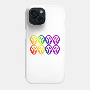 Ghost Face - Rainbow Phone Case