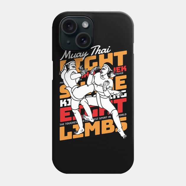 Muay Thai Boran Muay Kard Chuek Phone Case by KewaleeTee