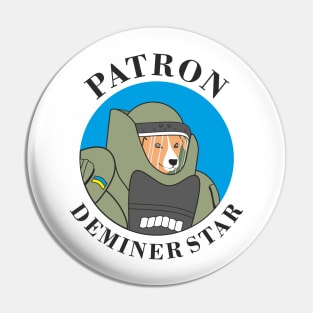 Patron Deminer Star Pin